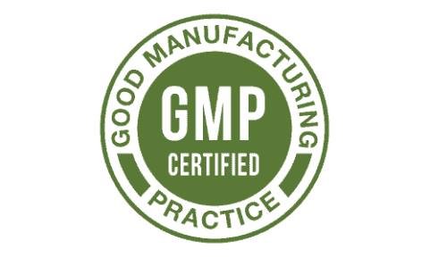 Manufactured in a GMP certified facility